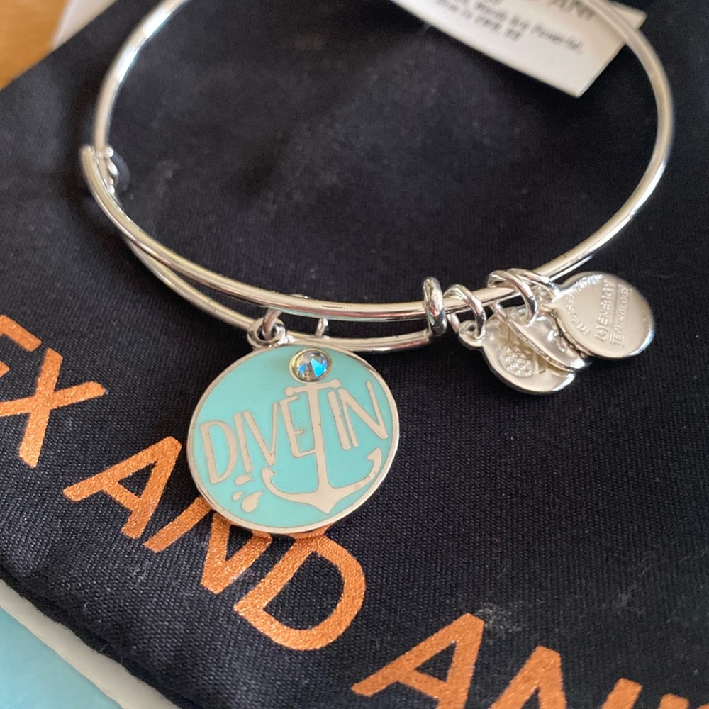 Alex and Ani Dive In ⚓ Words Are Powerful Bracelet